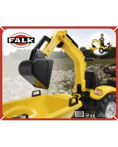 Falk Backhoe Digger Yellow