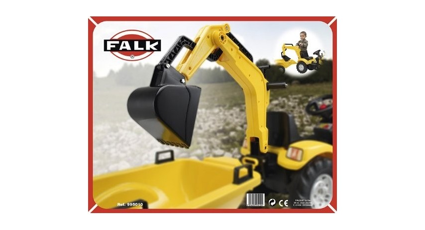 Falk Backhoe Digger Yellow