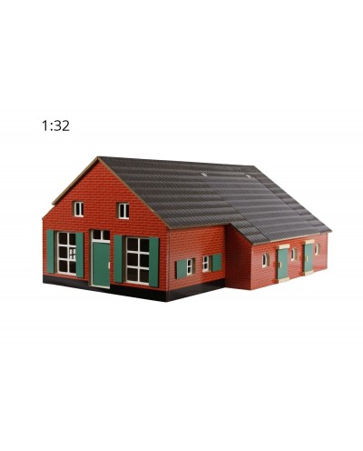 Wooden Farmhouse Toy Dollhouse