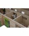 Kids Globe 1:24 Scale Horse stable with 4 boxes storage and wash box KG610211 
