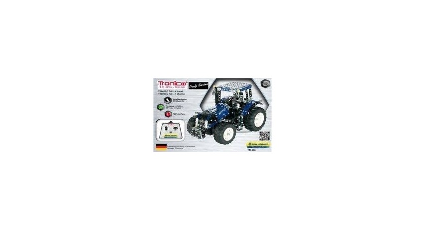 Tronico Profi Series New Holland T8.390 Tractor with Remote Control - 732 Parts - DIY Metal Kit T10057