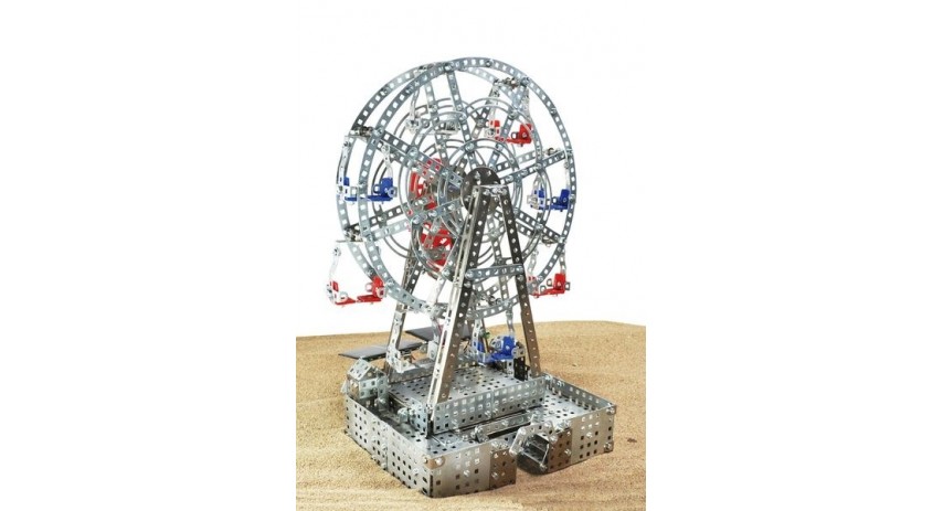 Tronico Profi Series - Ferris Wheel with Solar Cell - 1014 Parts - DIY Metal Kit T10132