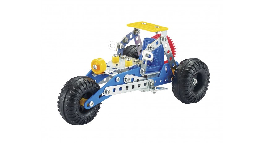 Tronico-METAL CONSTRUCTION KIT 6-in-1 Starter Beginner Kids Racing Cars Buggies
