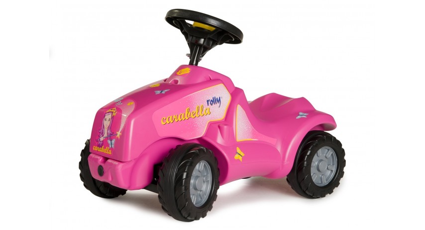 Carabella Push-Along Tractor - Pink by Rolly Toys ART 132423