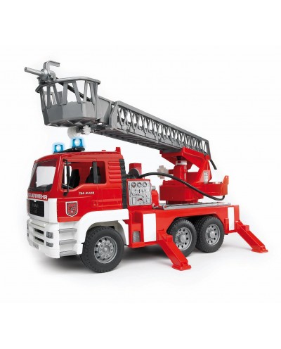 Bruder Toys 02771 MAN Fire engine with water pump with Light/Sound Module scale 1/16