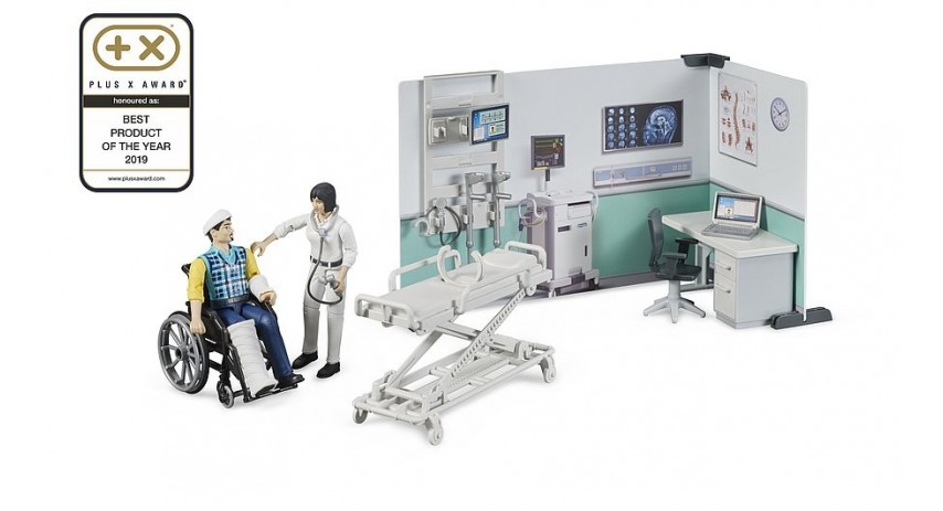 Bruder Toys 62711 Bworld set urgent care scale 1/16