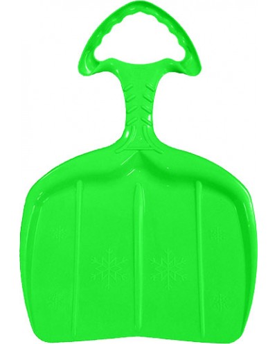 Kid shovel sled - green
