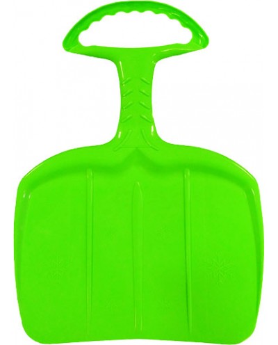 Adult shovel sled - green