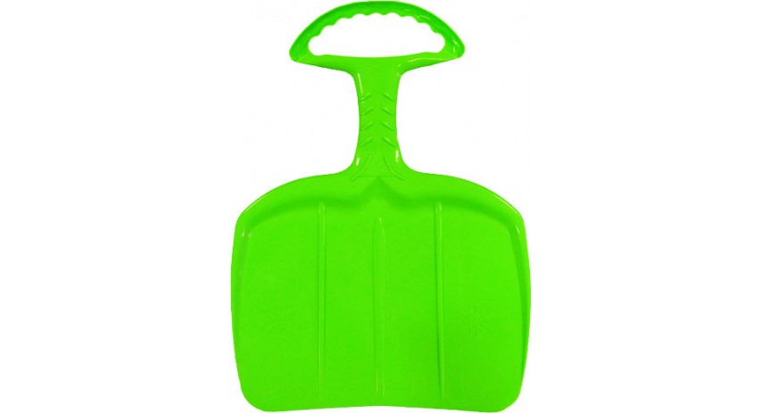 Adult shovel sled - green