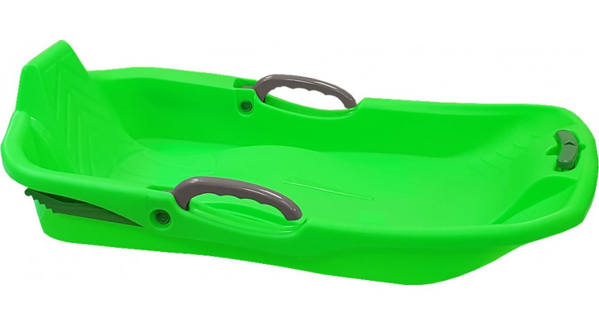 1 place snow sled - green