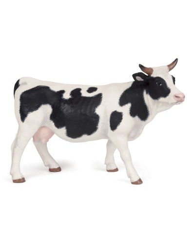 BLACK AND WHITE COW