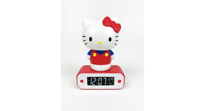 Teknofun Hello Kitty Light up Figure Alarmclock - Madcow Entertainment 811123