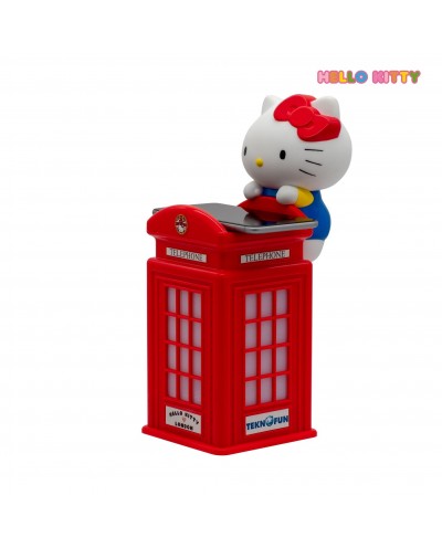 Wireless Hello Kitty London phone booth charger