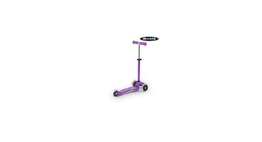 Micro Kickboard MMD141 Mini Deluxe LED scooter - Purple