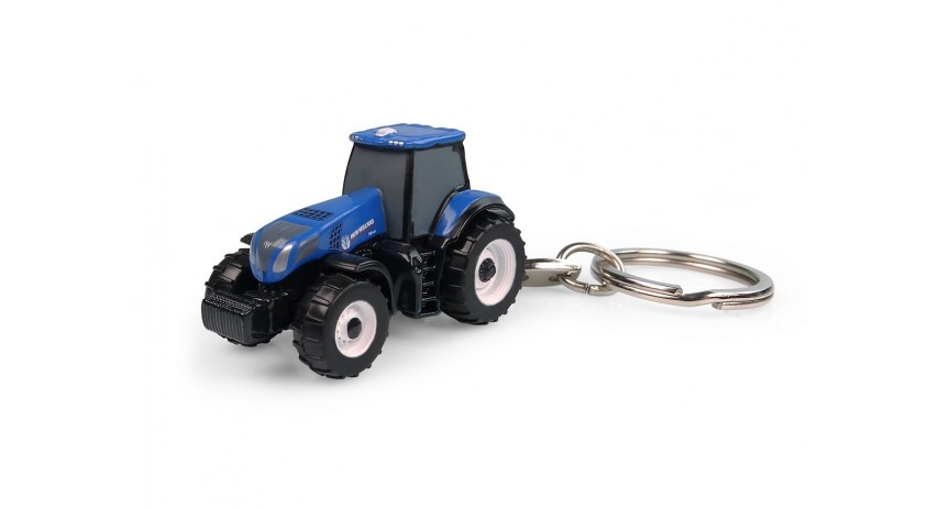 Universal Hobbies New Holland T8.350 Tractor Metal Keychain UH5862