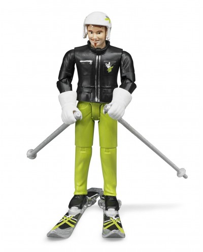 Bruder Toys 60040 bworld Skier with accessories