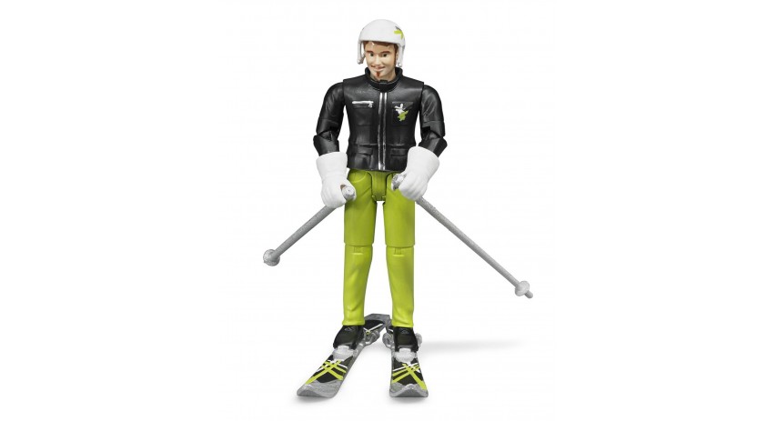Bruder Toys 60040 bworld Skier with accessories