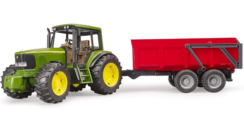 Bruder Toys 09820 John Deere 6920 with Tipping Trailer