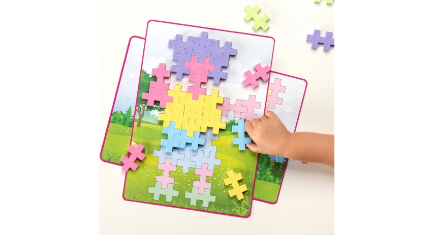 PlusPlus BIG Picture Puzzles - Pastel - DIY Kit