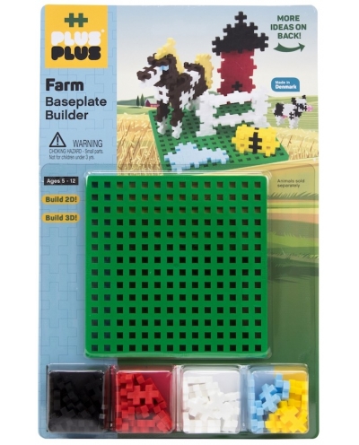PlusPlus 05013 Baseplate Builder - Farm - DIY Kit