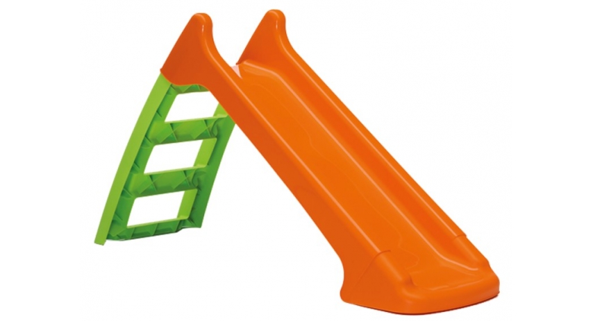 Paradiso Toys First Slide 2-in-1 Indoor/Outdoor, Orange/Green PT02423