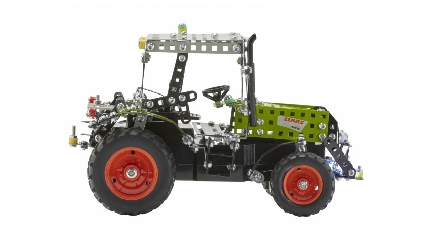 Tronico Junior Series - Radio-controlled RC Claas Arion 430 with trailer 547 parts - DIY Metal Kit T10064
