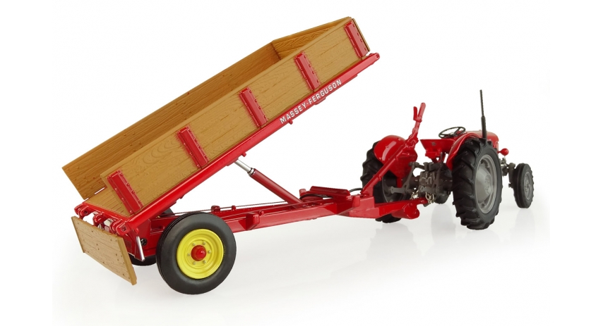 Universal Hobbies 1/32 Scale Massey Ferguson 3T Trailer Diecast Replica UH5329