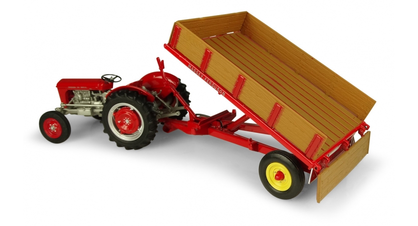 Universal Hobbies 1/32 Scale Massey Ferguson 3T Trailer Diecast Replica UH5329