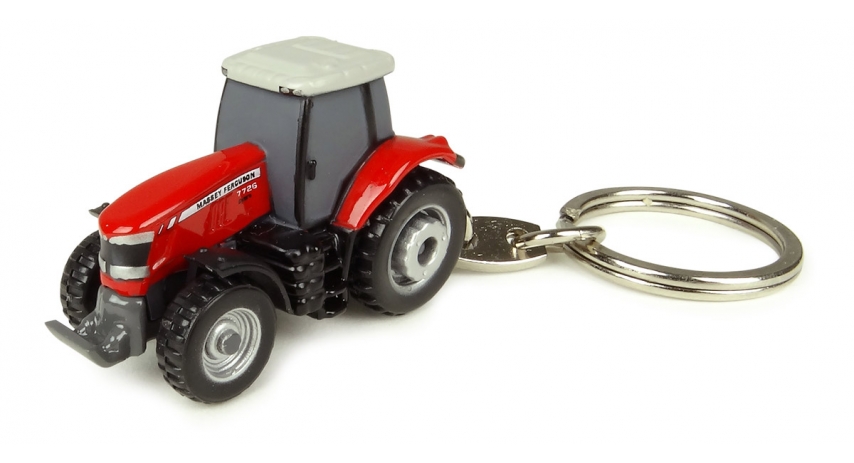Universal Hobbies Massey Ferguson 7726 Tractor Metal Keychain UH5828