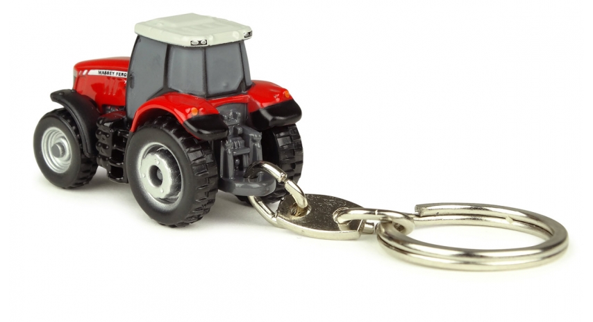 Universal Hobbies Massey Ferguson 7726 Tractor Metal Keychain UH5828