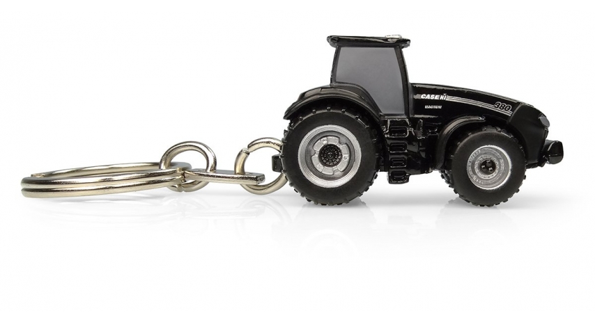 Universal Hobbies Case IH Magnum 380 "Black Beauty" Tractor Metal Keychain UH5883