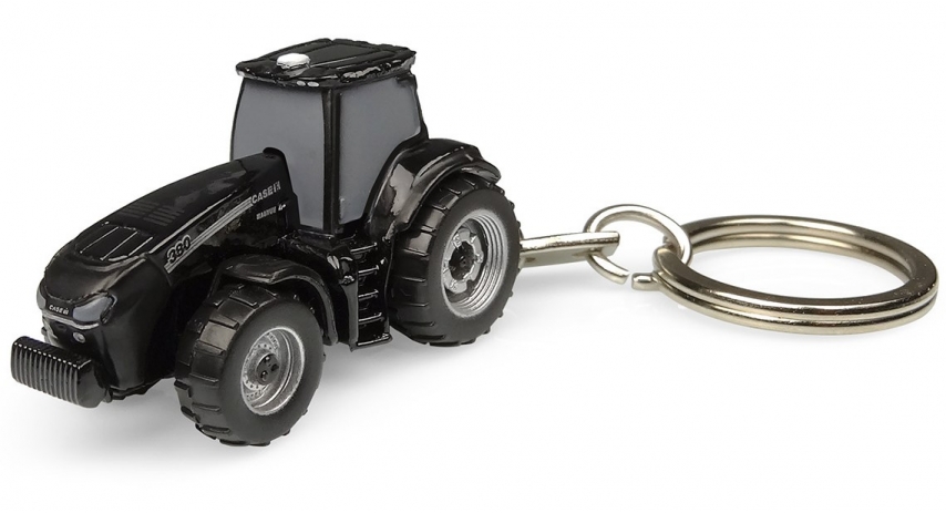 Universal Hobbies Case IH Magnum 380 "Black Beauty" Tractor Metal Keychain UH5883