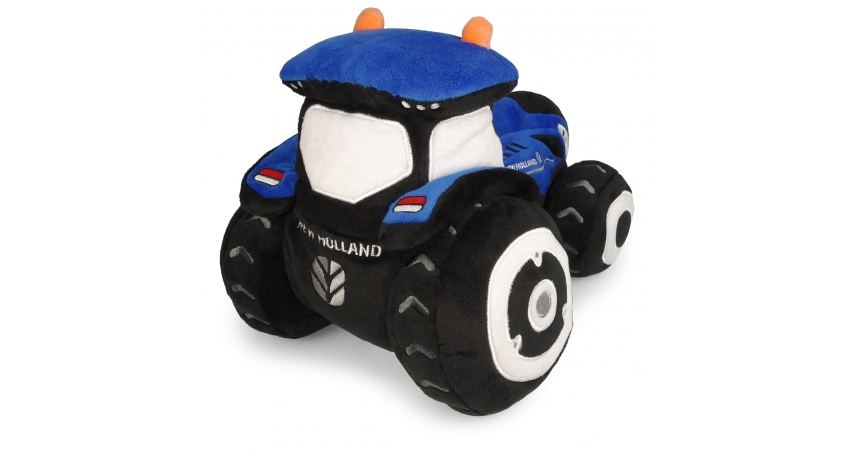 UH Kids Blue New Holland T7 Tractor Soft Plush Toy UHK1154
