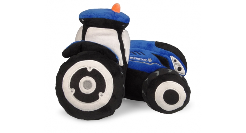 UH Kids Blue New Holland T7 Tractor Soft Plush Toy UHK1154
