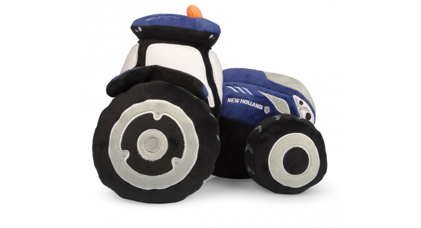 UH Kids Blue Power New Holland T7 Tractor Soft Plush Toy UHK1155 - NEW