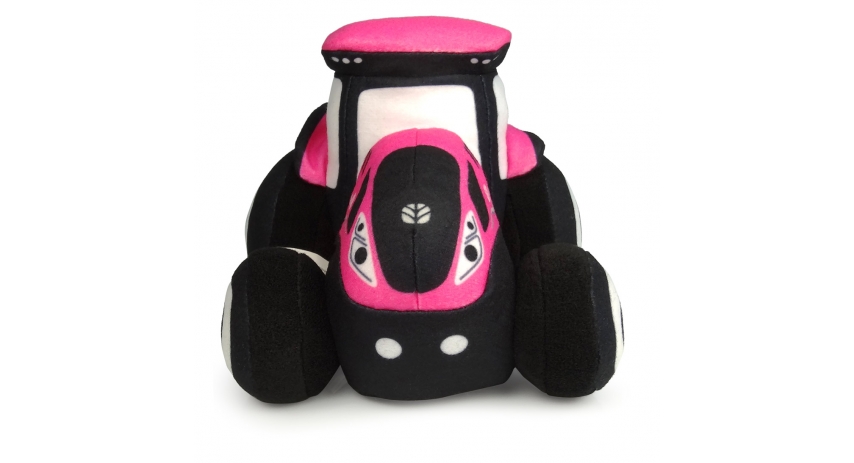 UH Kids Pink New Holland T7 Tractor - Small size - Plush Toy UHK1157 - New