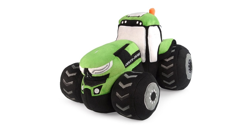 UH Kids Deutz Fahr 7520 TTV Tractor Big Soft Plush Toy UHK1167