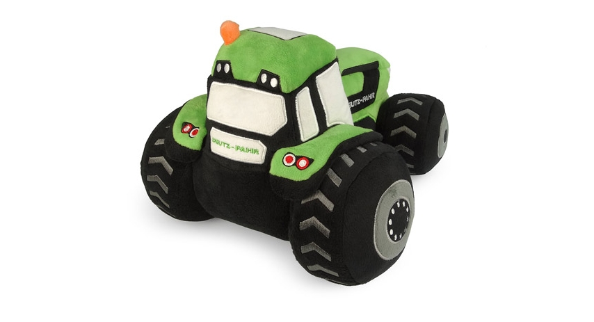 UH Kids Deutz Fahr 7520 TTV Tractor Big Soft Plush Toy UHK1167