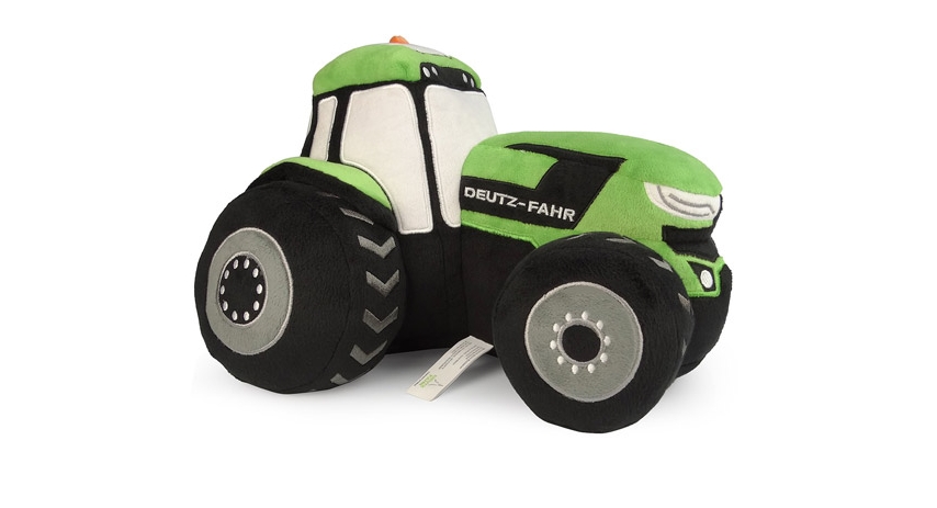 UH Kids Deutz Fahr 7520 TTV Tractor Big Soft Plush Toy UHK1167