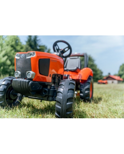 Falk Kubota M135GX Pedal Tractor with Front Loader and Trailer, Ride-on + 3 years FA2060