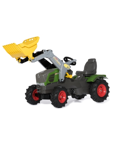 Farmtrac Fendt 211 Vario Pedal Tractor by Rolly Toy with Front loader and Air flat tires 3 years to 8 years ART611089
