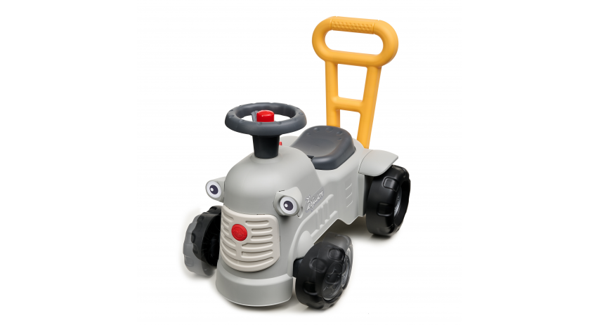 Toddler Push Walker Ride-on Toy Ferguson Tractor with Storage Compartment & Horn for Ages 1-3 FA951