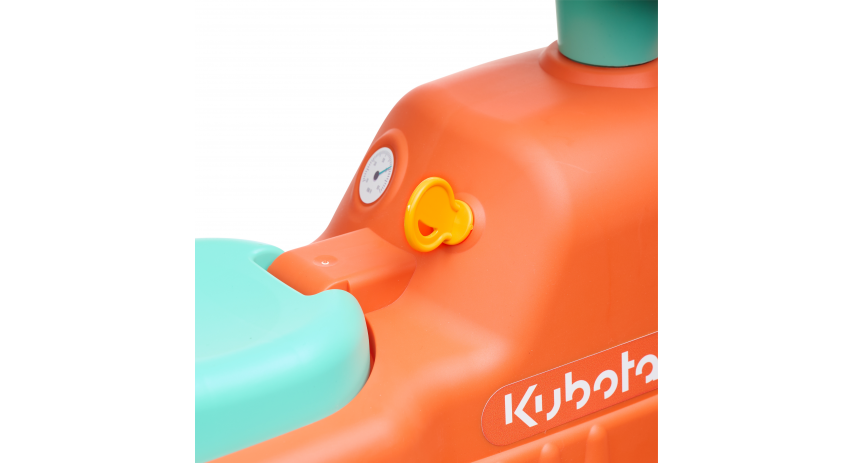 Toddler Push Walker Ride-on Toy Ferguson Tractor with Storage Compartment & Horn for Ages 1-3 FA951