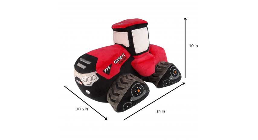 Case IH Quadtrac 715 Tractor Soft Plush Toy UHK1173