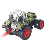 Tronico Micro Series - Claas Axion 850 with Trailer - Infra Red Controlled - 588 Parts - DIY Metal Kit T9501