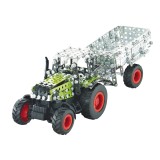 Tronico Micro Series - Claas Axion 850 with Trailer - Infra Red Controlled - 588 Parts - DIY Metal Kit T9501