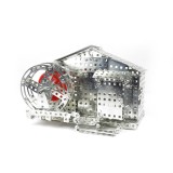 Tronico Profi Series - Water Mill Kit with Solar Power Cell - 625 Parts - DIY Metal Kit T10133