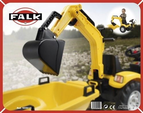 Falk Backhoe Digger Yellow