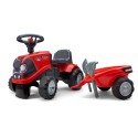 Case IH Magnum Tractor by Falk W/Trailer, Rake & Shovel, Stickers for Toddlers 1-3Y FA238C