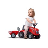 Massey Ferguson Tractor W/Trailer, Rake & Shovel, Stickers for Toddlers 1-3Y FA241C